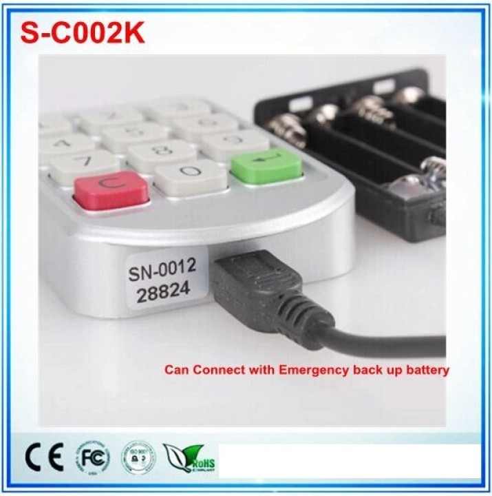 Silver Metal Locks Electronic Password keypad locker Digital cabinet lock for Locker office hotel home swimming pool jr internat