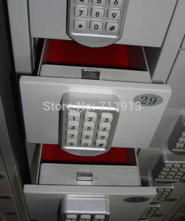 Silver Metal Locks Electronic Password keypad locker Digital cabinet lock for Locker office hotel home swimming pool jr internat