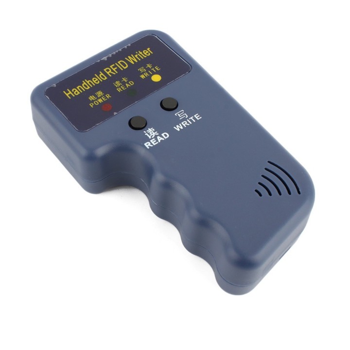 Tarjeta copiadora duplicadora programador cerca de 125 KHz etiqueta RFID (5 insignias en blanco incluidos) jr international - 2