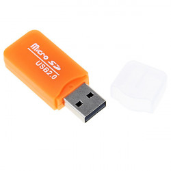 Flash micro SD lector de tarjetas USB 2.0 jr international - 1