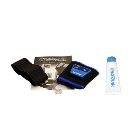 Dispositivo di stimolazione muscolare electro dimagrante cintura dimagrante gel fitness massaggio sport jr international - 1
