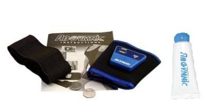 Device muscle electro stimulation slimming belt slimming massage gel sport fitness jr international - 1