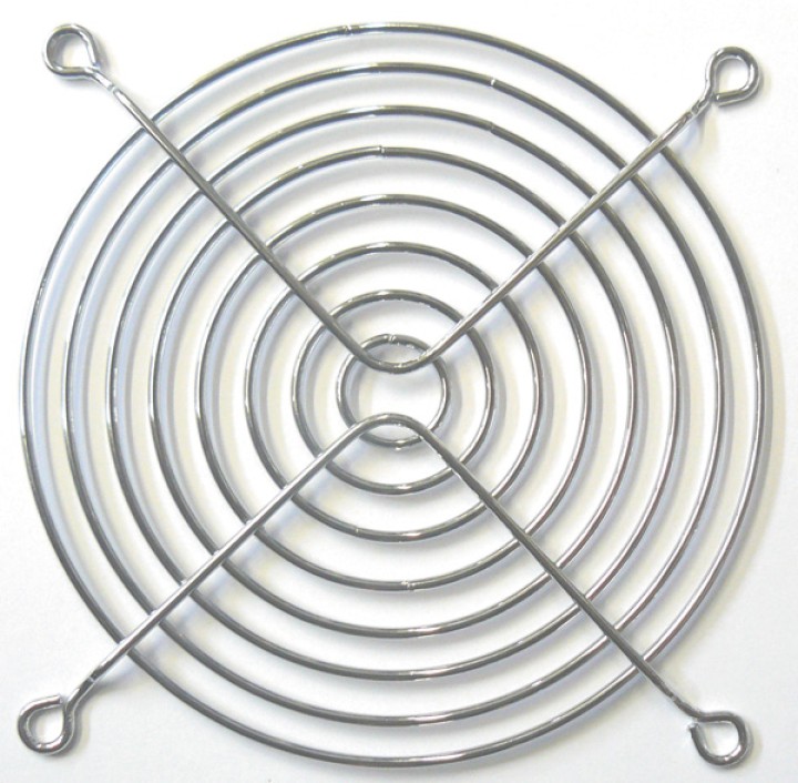 Rejilla para ventilador 80 x 80 mm cen - 1