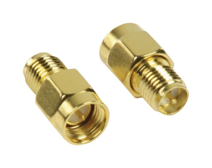 Adapter wandelt RP SMA Buchse auf Stecker SMA konig - 1
