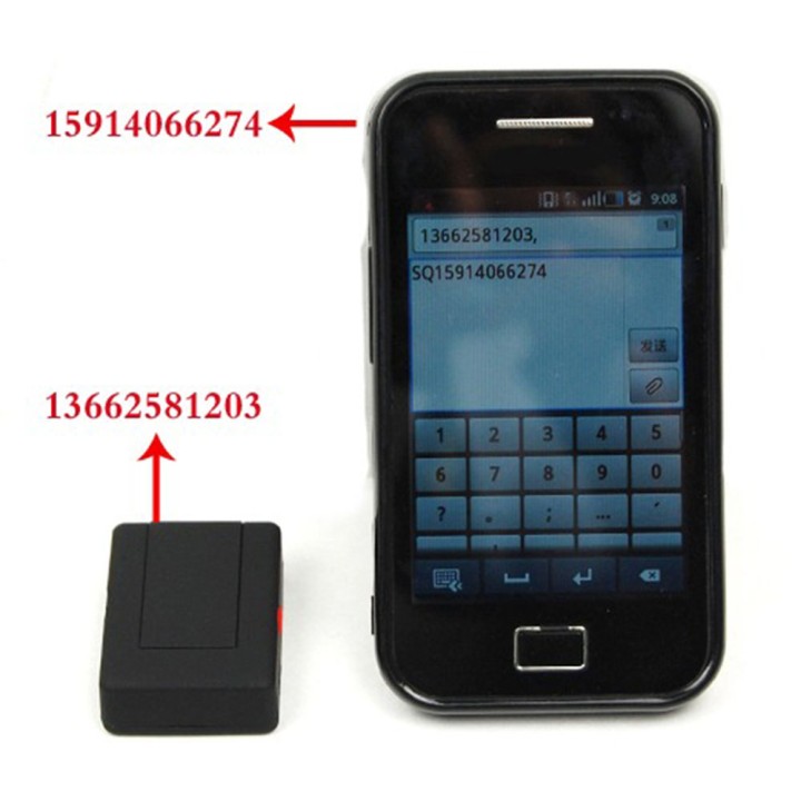 Tiempo real Tracker GPS 43.2 * 32 * 13.6 mm Herramienta Global GSM / GPRS / GPS de seguimiento para los niños / animal / del coc