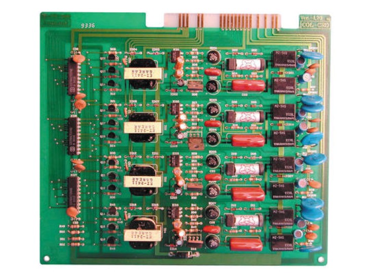 Tarjeta 4 lineas para central telefonico electronico pabx 12l48p autocom autocomutador telefono tarjetas jr international - 1