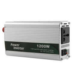 1200w watt DC 12V a 220V AC trasformatore convertitore di potere caricabatterie per auto portatile Inverter jr international - 3