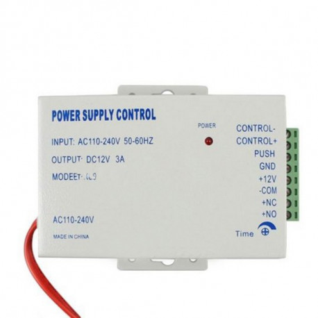 AC 110-240V to DC 12V 3A Power Supply For Door Access Control Power Supply  Control