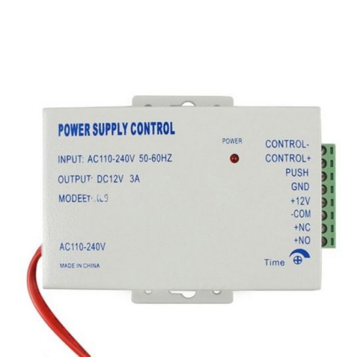 AC 110-240 V a DC 12V 3A Fuente de alimentación Para Puerta de Control de Acceso Control de alimentación jr international - 11