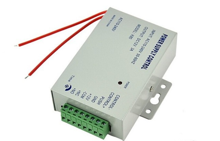 AC 110-240V to DC 12V 3A Power Supply For Door Access Control Power Supply Control jr international - 9