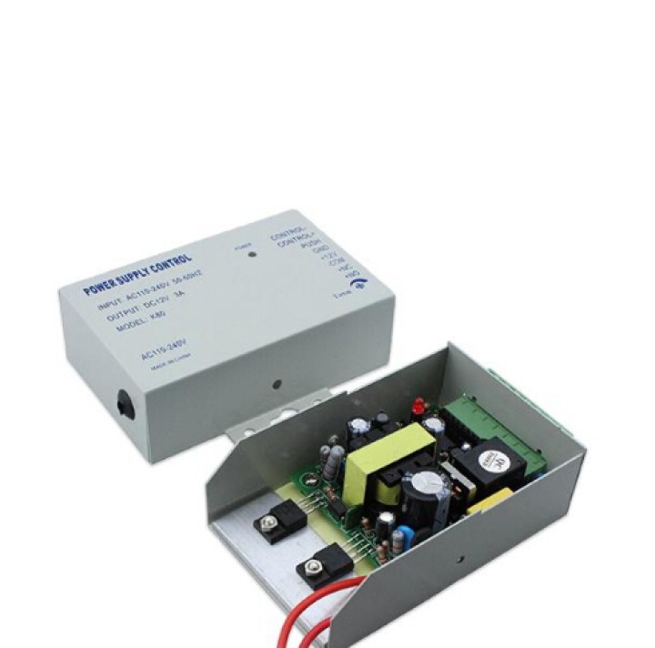 AC 110-240 V a DC 12V 3A Fuente de alimentación Para Puerta de Control de Acceso Control de alimentación jr international - 10