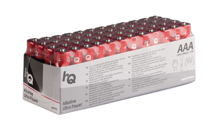 1.5v batteria alcalina lr03 aaa 1100mah (48) mn2400 lr03 am4 r03p sum4 hp16 4003 824 k3a konig - 3