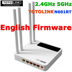 ToToLink N601RT 600 Mbps Wireless WiFi Router 2.4 GHz 5 GHz WLAN Repeater Roteador 4 Antennen 4dBi WiFi Extender ENGLISH FIRMWAR