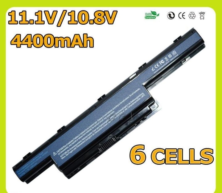 Neue Laptop-Batterie für Acer Aspire 4253, 4551, 4552, 4738, 4741, 4750, 4771, 5251, 5253, 5551 jr international - 5