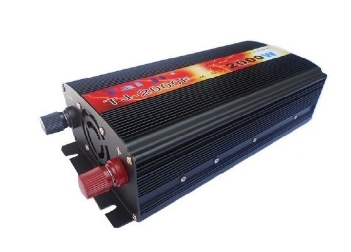 24v 220v 2000w car InverterCigarette encendedor del coche de batería del inversor jr international - 1