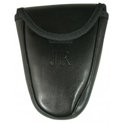 Single Black Hidden Snap Handcuff Case holster pouch to carry handcuffs jr international - 1