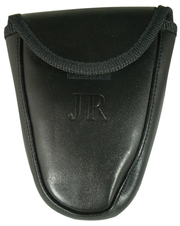 Single Black Hidden Snap Handcuff Case holster pouch to carry handcuffs jr international - 1