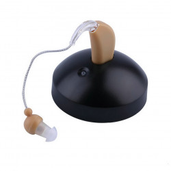 Rechargeable Hearing Aids Sound Voice Amplifier Behind The Ear EU Plug jr  international - 2