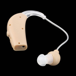 Rechargeable Hearing Aids Sound Voice Amplifier Behind The Ear EU Plug jr  international - 5