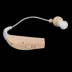 Rechargeable Hearing Aids Sound Voice Amplifier Behind The Ear EU Plug jr  international - 8