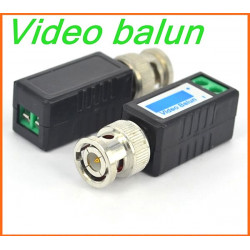 Mini CAT5 coassiale CCTV BNC Video Balun UTP adattatore del connettore Spina BNC per il sistema di telecamere a circuito chiuso 