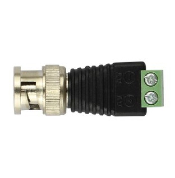 Mini Coax CAT5 To Camera CCTV BNC UTP Video Balun Connector Adapter BNC Plug For CCTV System niceeshop - 10
