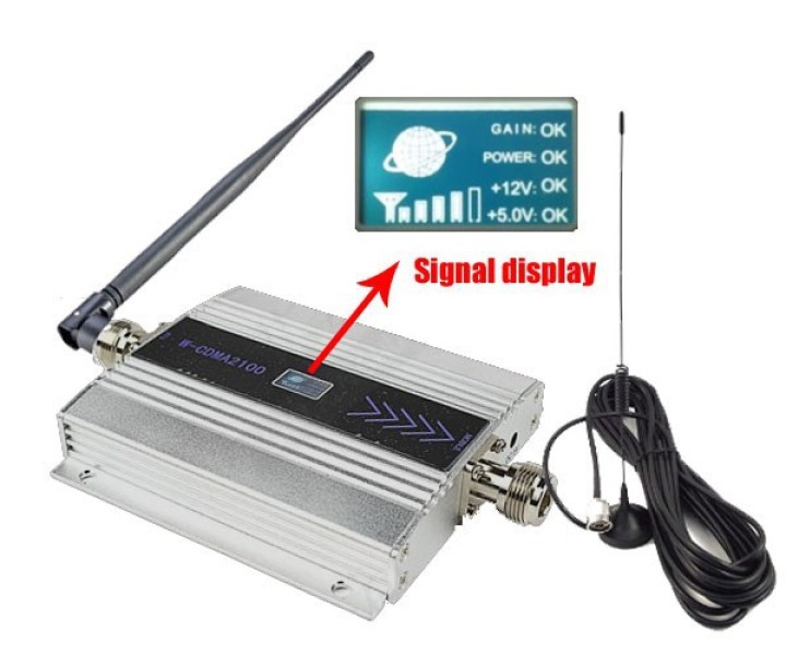 G WCDMA 2100MHZ Handy-Signal-Booster-Signal-Verstärker Handy-Verstärker Mit Cable + Antenna yonis - 10