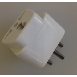 AC adapter israel 3 round pins with ground skross - 1