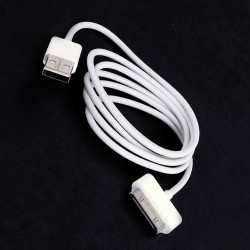 Cargador USB de sincronización de datos por cable para iPad2 3 para el iPhone 4 4S 3G para iPod para el Nano para el tacto de la