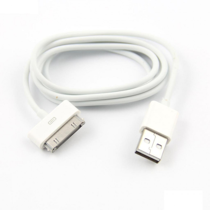 Cargador USB de sincronización de datos por cable para iPad2 3 para el iPhone 4 4S 3G para iPod para el Nano el tacto de