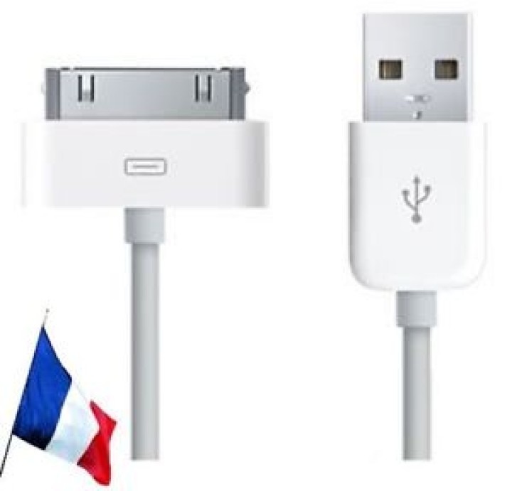 USB-Aufladeeinheits-Synchronisierungs-Daten-Kabel für iPad2 3 für iPhone 4 4S 3G für iPod für Nano für Touch-Qualitäts- novago -