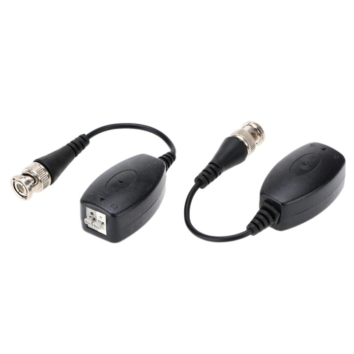 1 Channel Passive Video Balun Transceiver BNC to UTP CAT5 Cable for CCTV cablematic - 1