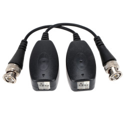 1 Channel Passive Video Balun Transceiver BNC to UTP CAT5 Cable for CCTV cablematic - 2