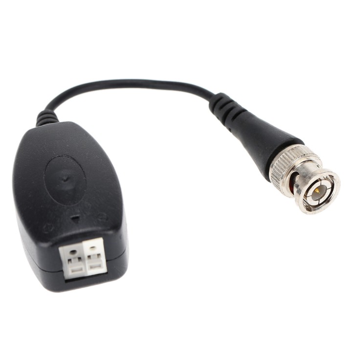 1 Canale Video Balun passivo ricetrasmettitore BNC UTP CAT5 per CCTV cablematic - 3
