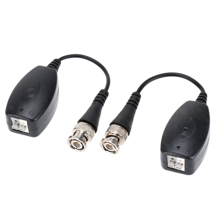 1 Canale Video Balun passivo ricetrasmettitore BNC UTP CAT5 per CCTV cablematic - 5