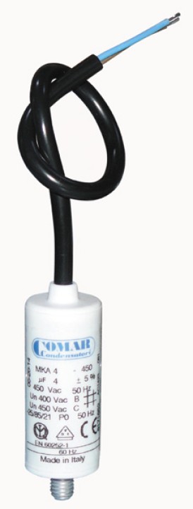 Condensador 4 micro farad 450v condensatores componentes electronicos condensadores electronicos 4 micro farad ea - 1