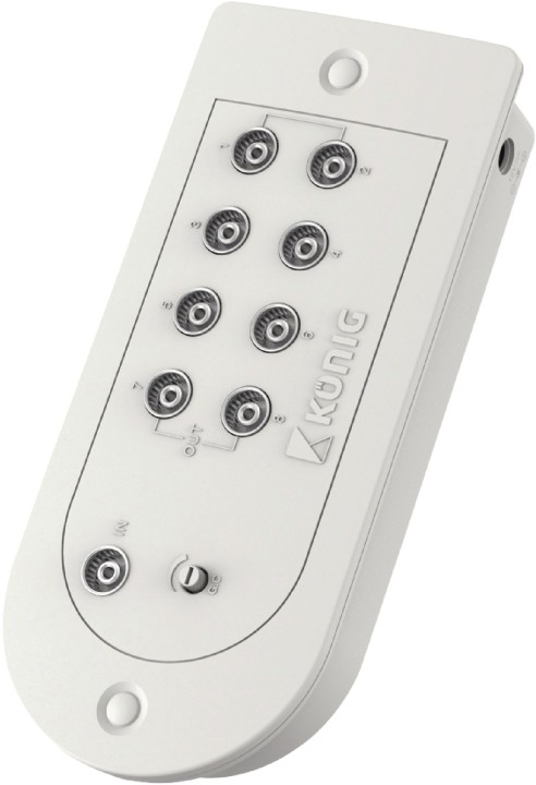 TV 15dB amplificatore di controllo del guadagno 8 uscite kn-AMP80 konig - 1