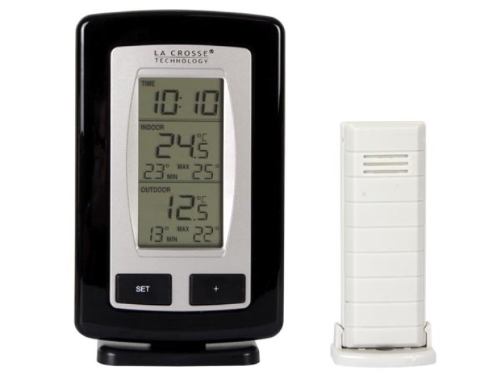 868MHz temperature station display indoor and outdoor temperatures WS9245 la crosse technology - 1