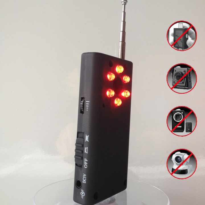 Wireless Signal Bug RF-Detektor-Sucher Kamera GSM-Wireless-Gerät 10 Meter effektive Reichweite poulox - 9