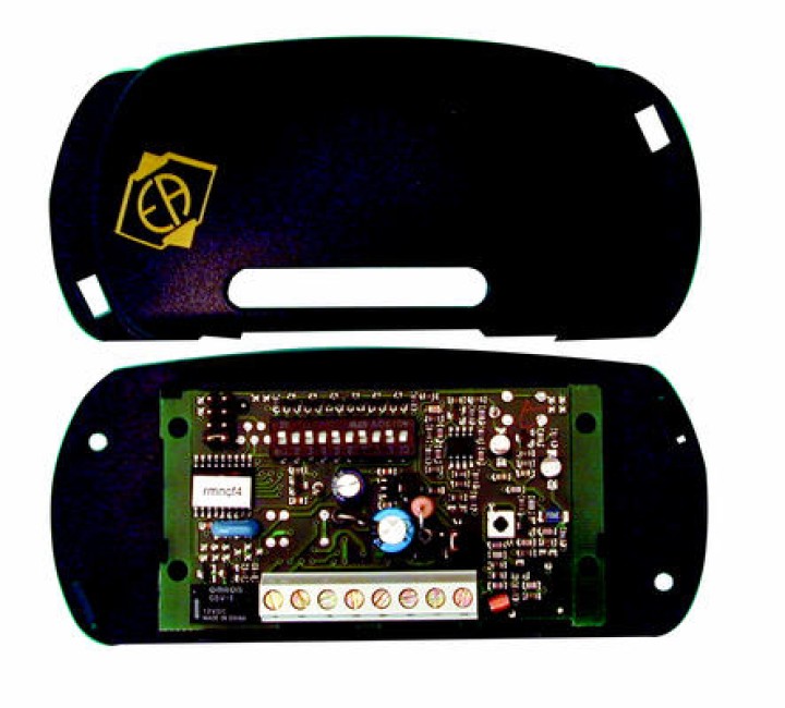 Ricevitore radio 433mhz 2 canali 12vcc 24vca trasmissione radio radio ricevitori ea - 1