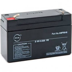 4v 3.5Ah batería recargable para DOMONIAL central pmi8fr-std-7 sonnenschein - 1