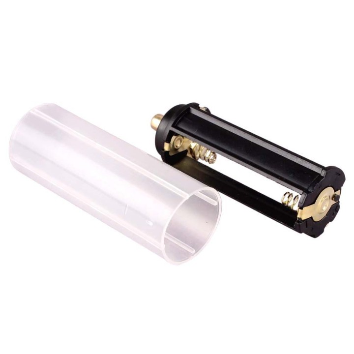 Adaptateur allume cigare pour 3 piles aaa torche rechargeable t6 q5 com-four - 1