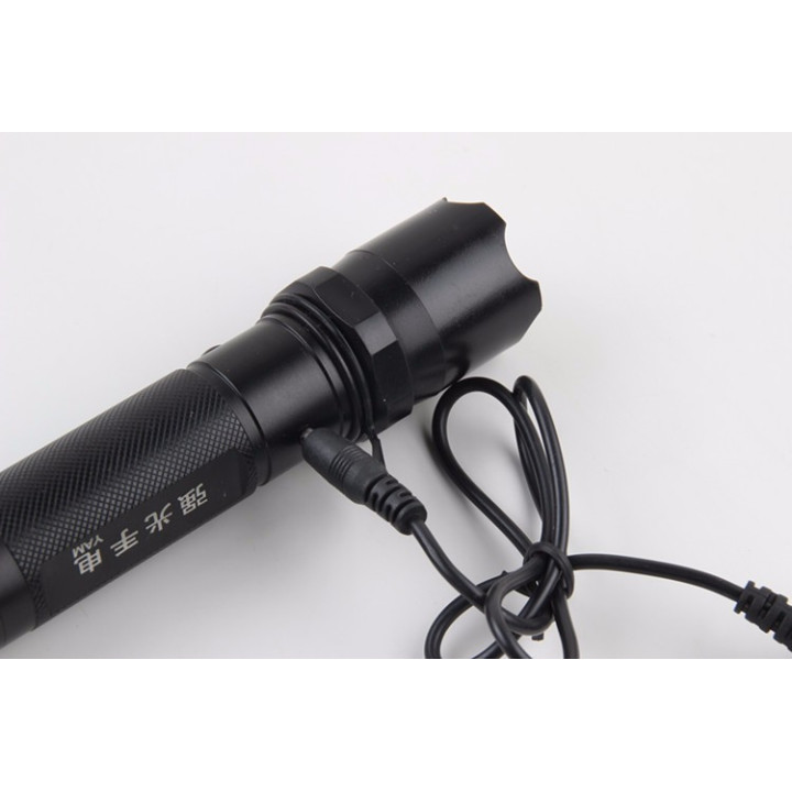 Adaptateur allume cigare + fiche pour charger batterie 18650 de torche rechargeable BATL1R yongse - 4
