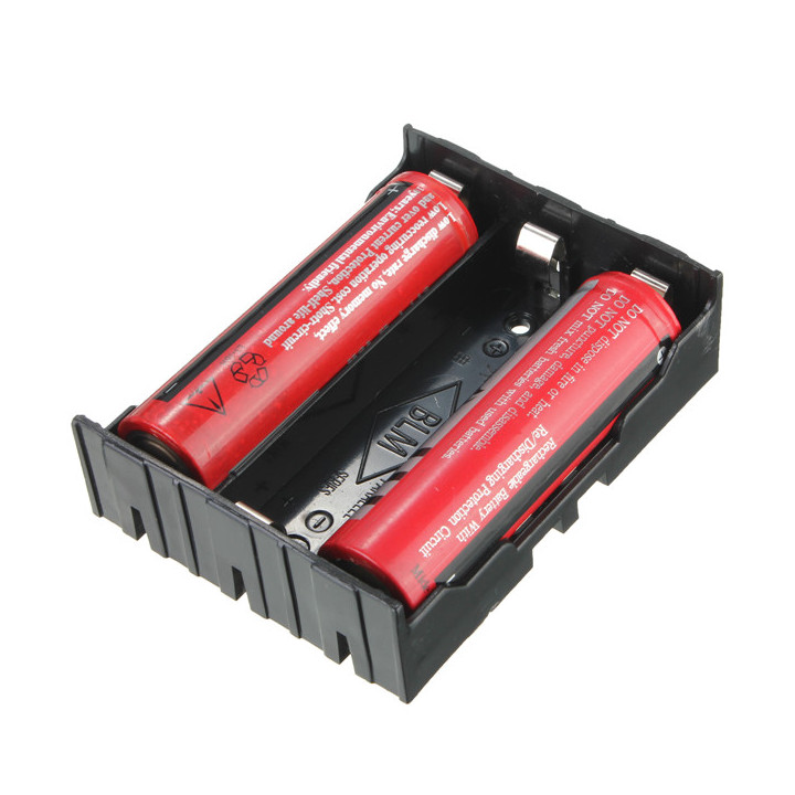 Battery Holder Tasche für 3 x 18650 3.7V Batterien dealx - 7