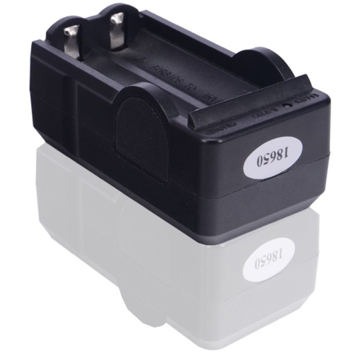 Chargeur secteur 220v 4.2v de 2 batteries rechargeables 18650 3.7v nedro - 1