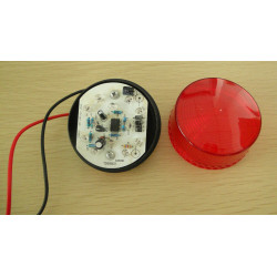 Flash alarma electronico xenon 220vca roja velleman - 7