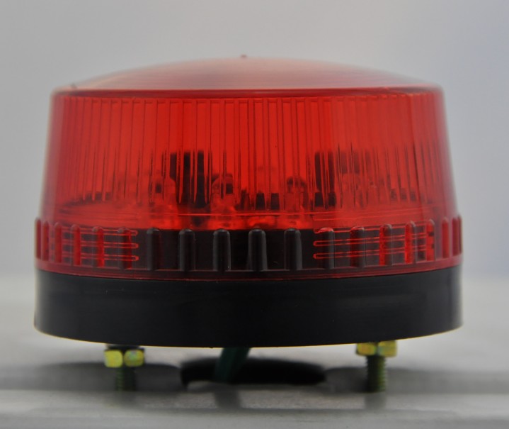 Flash allarme antifurto elettronico 220v Beacons rosso fuoco LTE-5061 velleman - 8
