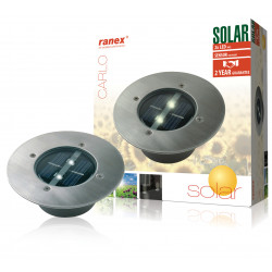 Solar punto redondo LED enterrar Ranex ra-5000197 jr  international - 1