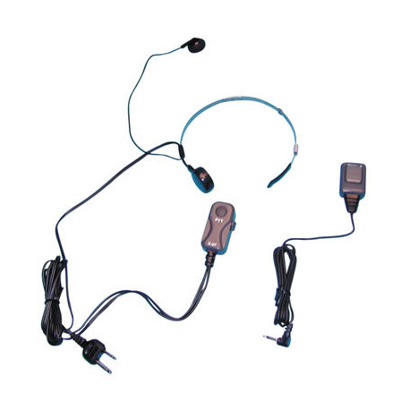 Microphone laryngophone microphone main libre talkie walkies t434 t5w t446  microphones hfx007 x07