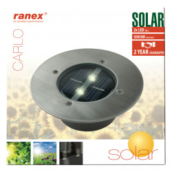 Solar Spot LED Round bury Ranex ra-5000197 jr  international - 3